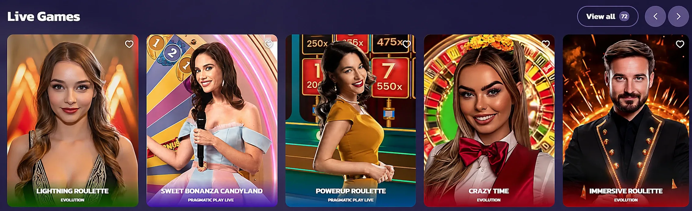 Coolzino Casino VIP and live games